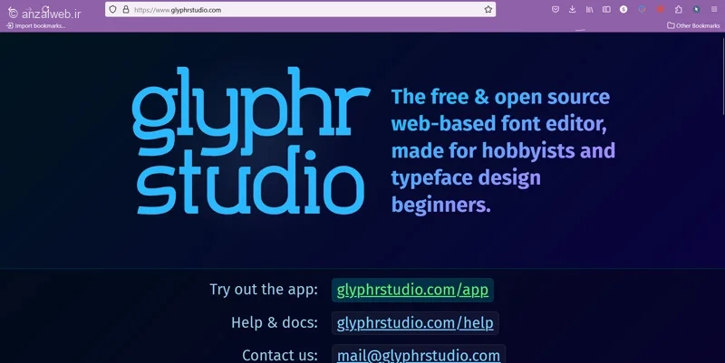 هوش مصنوعی Glyphr Studio