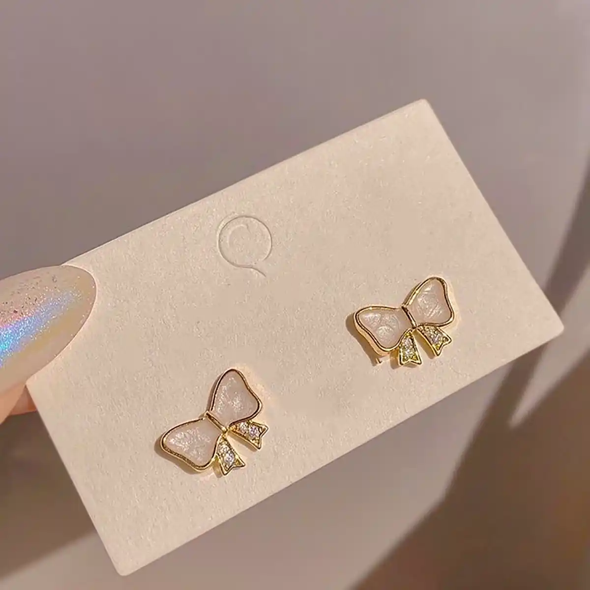 گوشواره طلا میخی زیبا