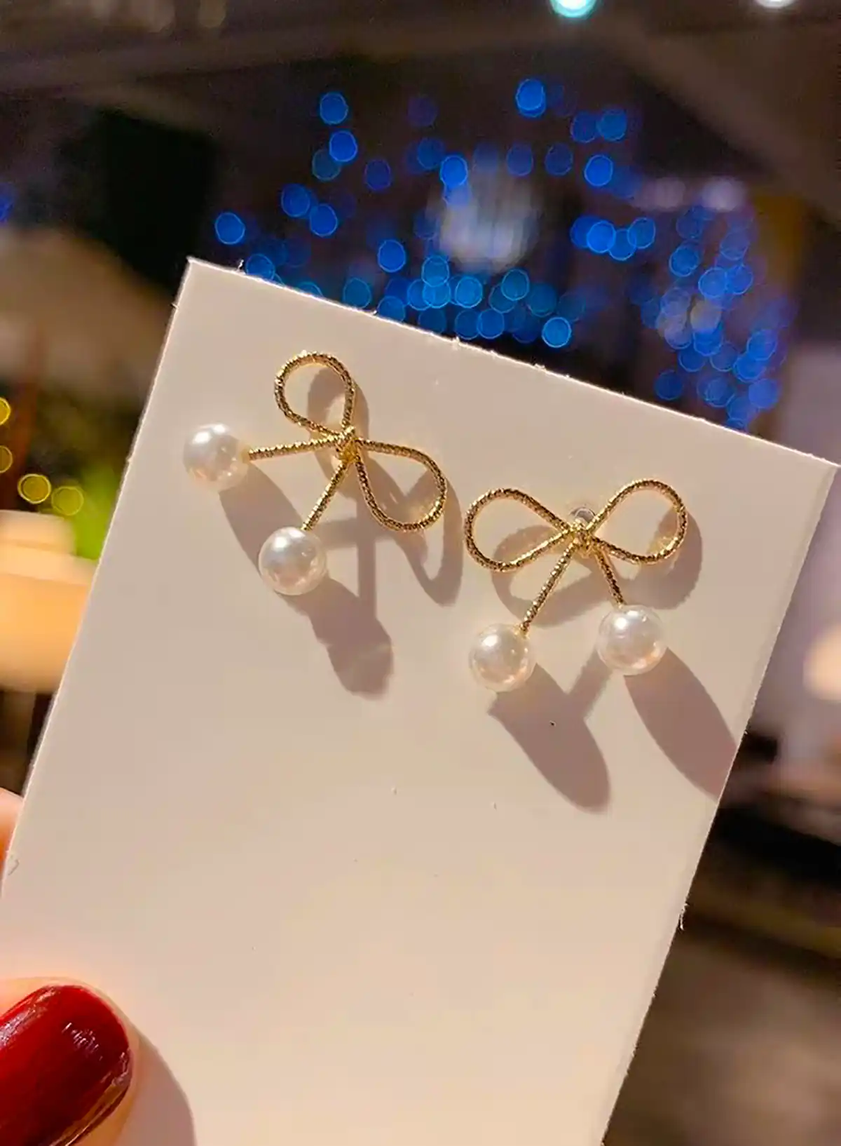 گوشواره طلا میخی زیبا