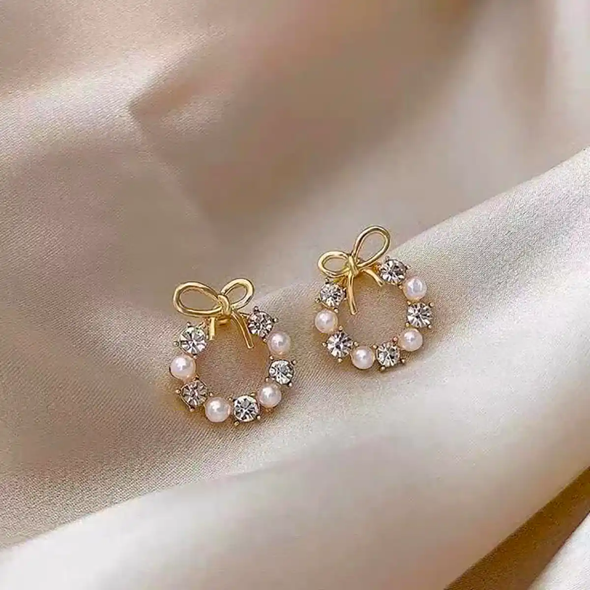 گوشواره طلا میخی زیبا