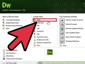 نحوه افزودن لینک به تصویر در Adobe Dreamweaver