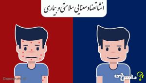 انشا با تضاد معنایی سلامتی و بیماری