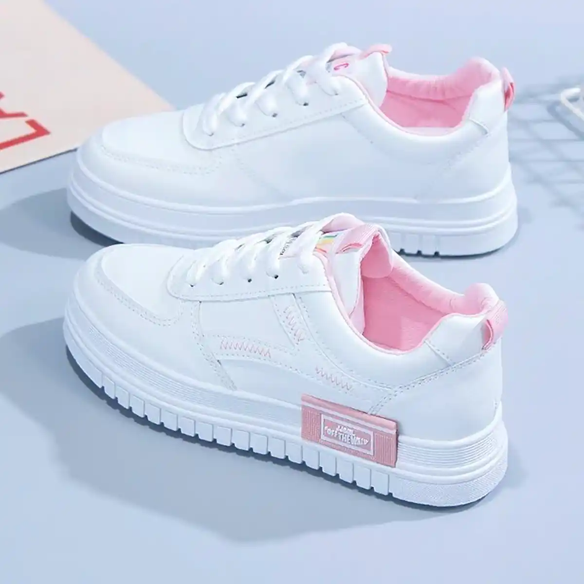 کتونی سفید دخترانه زیبا