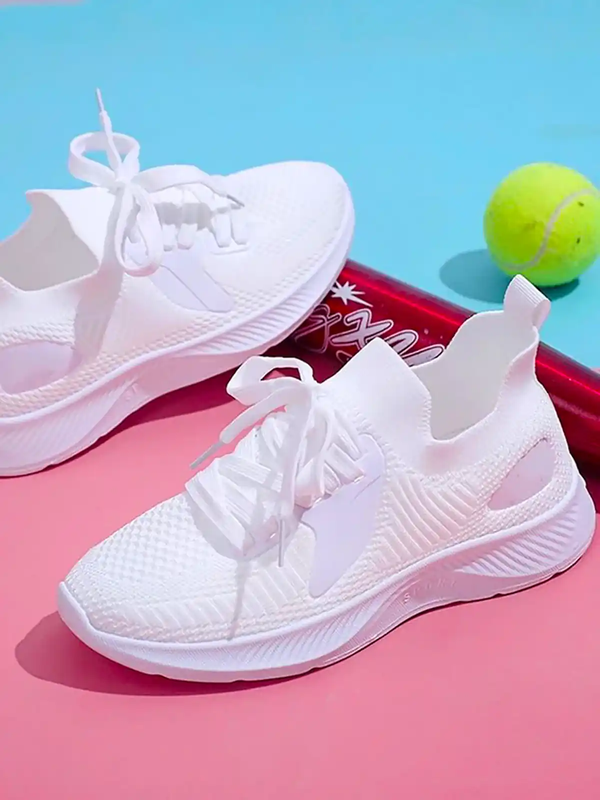 کتونی سفید دخترانه زیبا