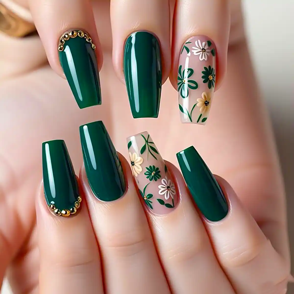 لاک شیک و با کلاس سبز