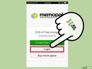 نحوه مشاهده فایل های Memopal در iOS
