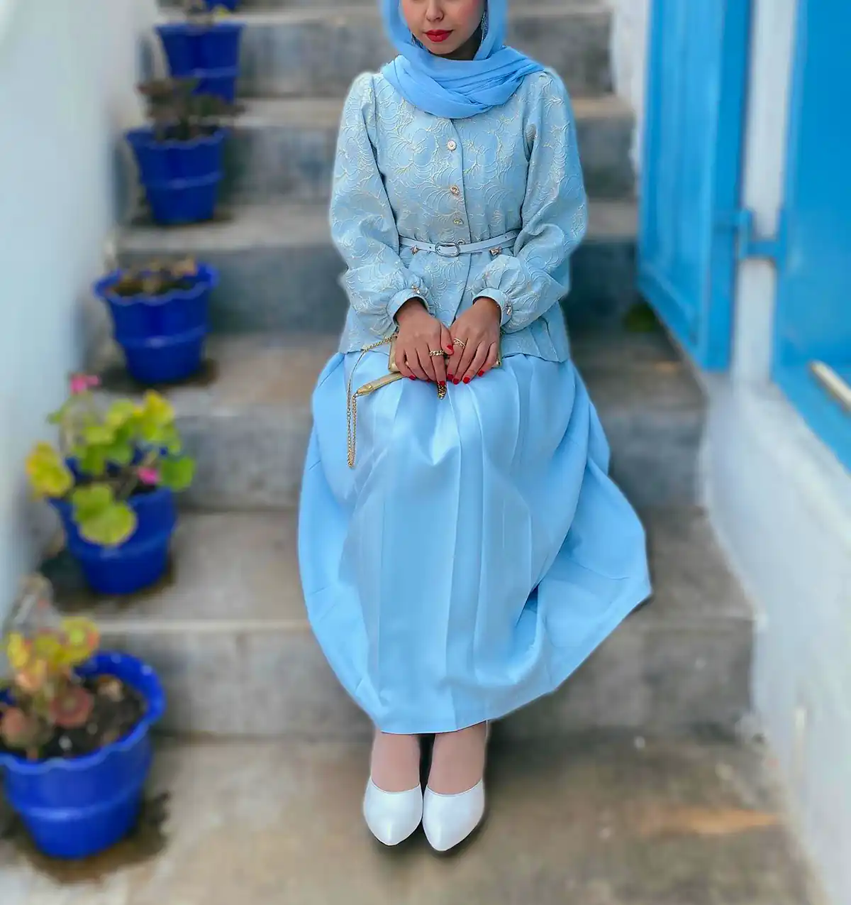مانتو مزونی شیک پائیزی