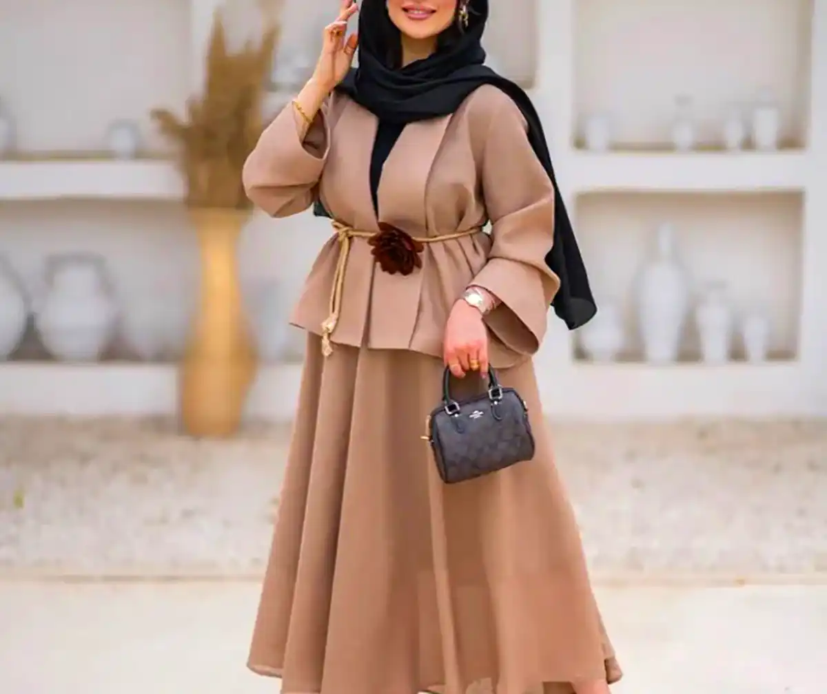 مانتو مزونی شیک پائیزی