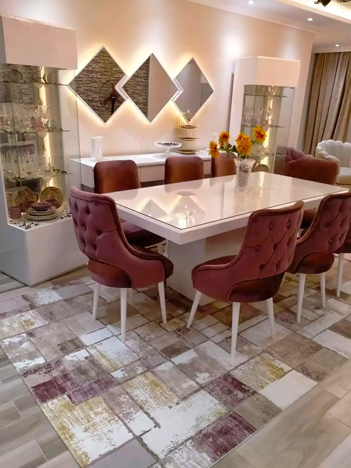 میز ناهار خوری مدرن زیبا