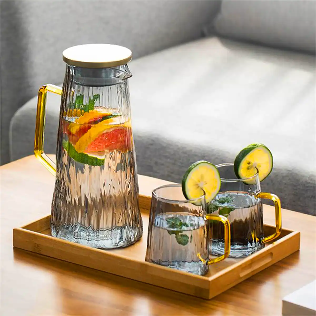 پارچ شیشه ای شیک و زیبا