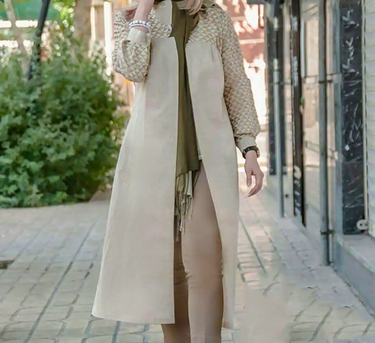 مدل مانتو بلند لاکچری