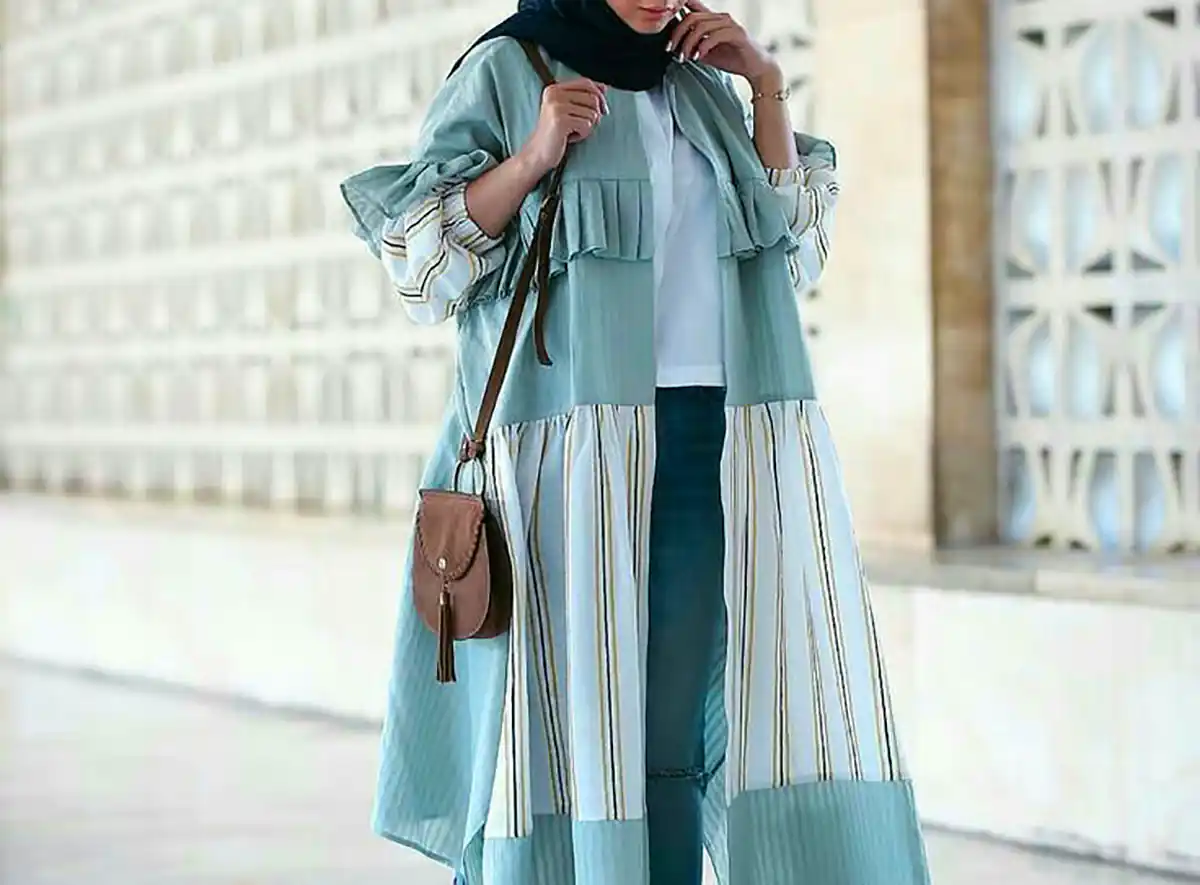 مدل مانتو بلند لاکچری