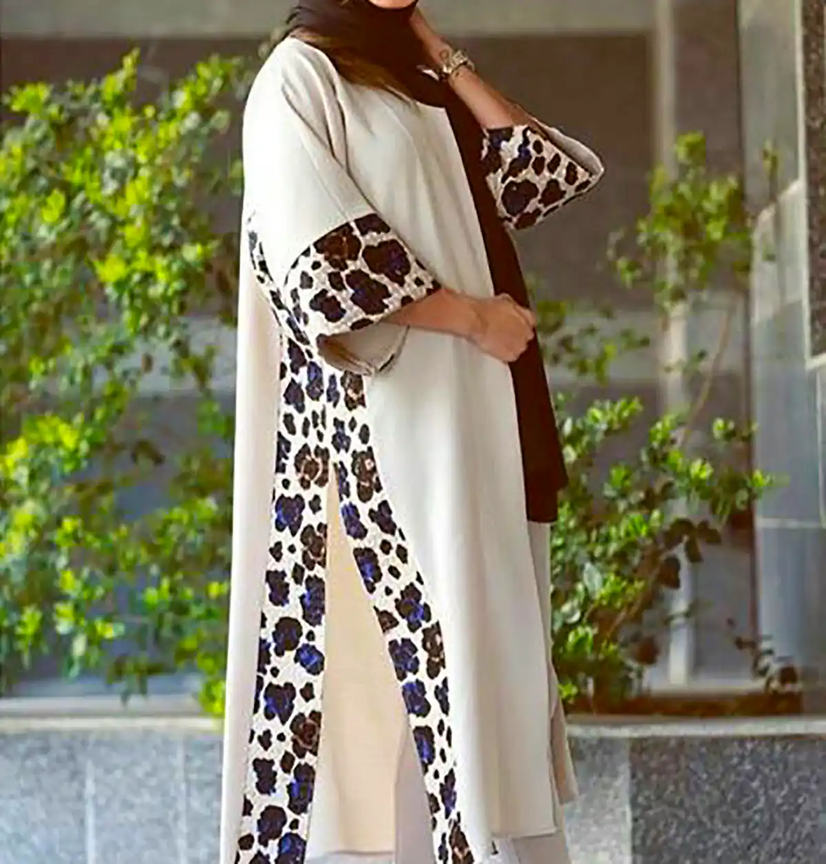 مدل مانتو بلند لاکچری