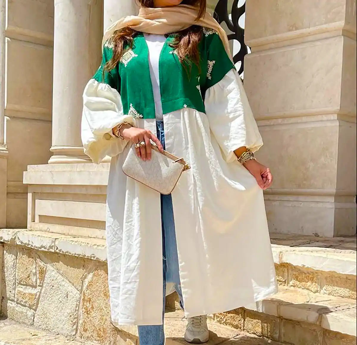 مدل مانتو بلند لاکچری