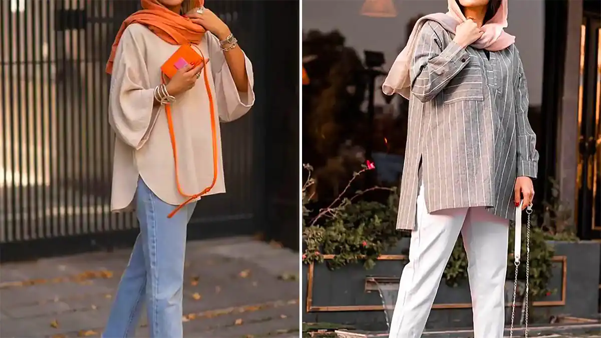 مدل مانتو ساده و شیک