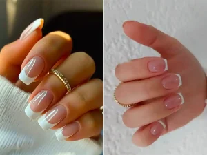 مدل ناخن فرنچ شیک و زیبا