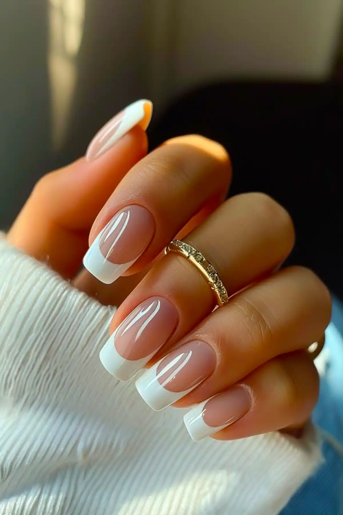 مدل ناخن فرنچ شیک و زیبا