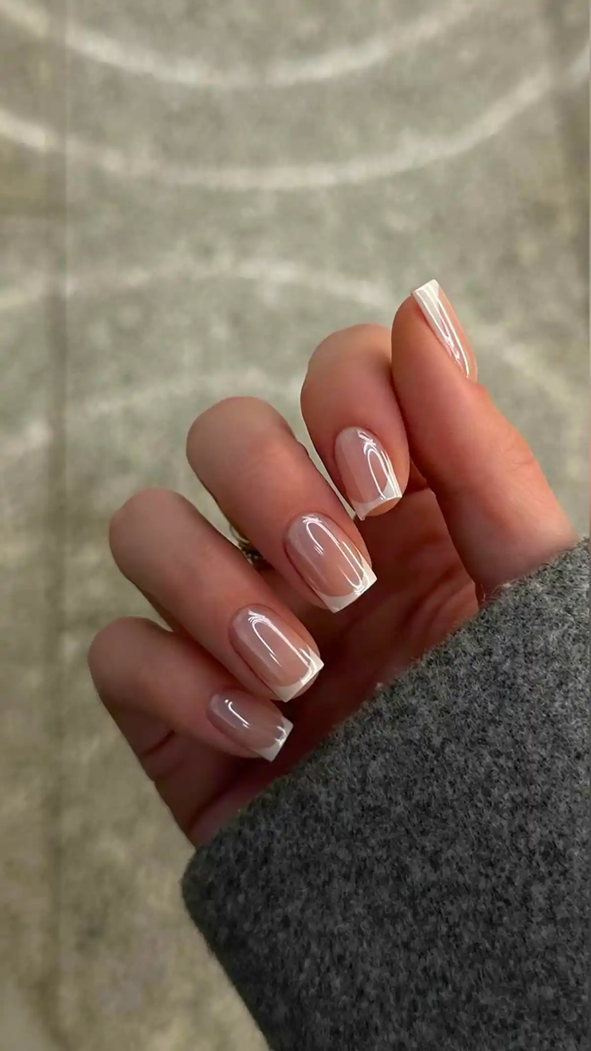 مدل ناخن فرنچ شیک و زیبا