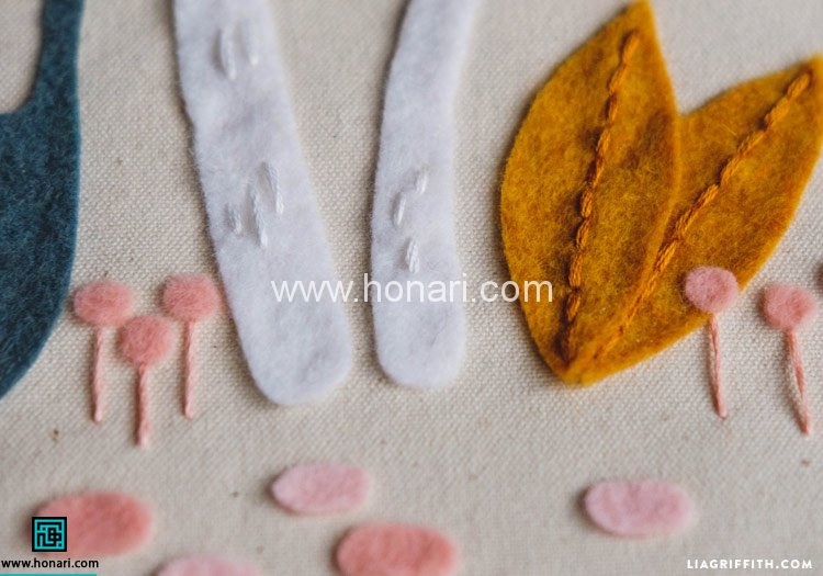 پرچم نمدی طرح قارچ 5