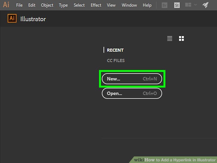 نحوه ایجاد هایپر لینک در Illustrator
