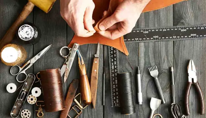 کسب در امد از چرم دوزی در منزل