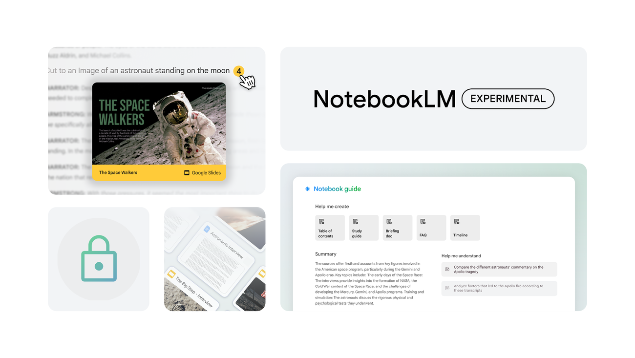 ویژگی&zwnj;های کلیدی برنامه notebooklm&nbsp;&nbsp;&nbsp;&nbsp;&nbsp;