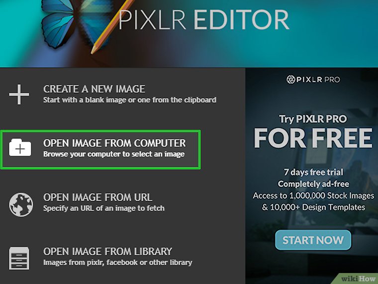 OPEN IMAGE FROM COMPUTER