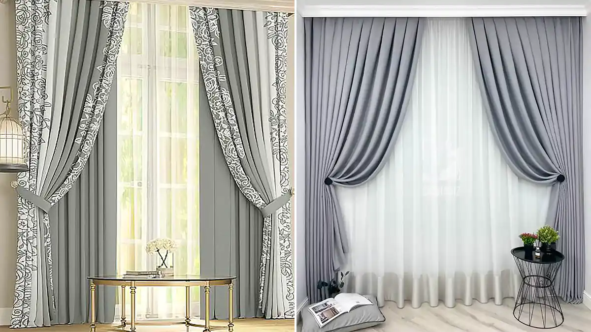 پرده شیک و سلطنتی