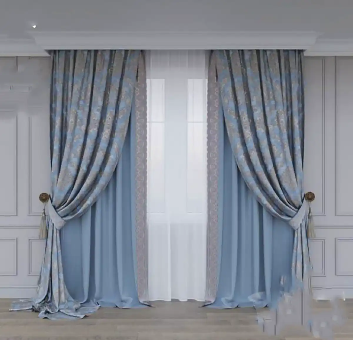 پرده شیک و سلطنتی 