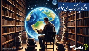 انشای دانش آموزی درباره چرا کتاب میخوانیم