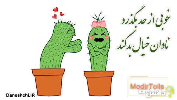 خوبی که از حد بگذرد نادان خیال بد کند