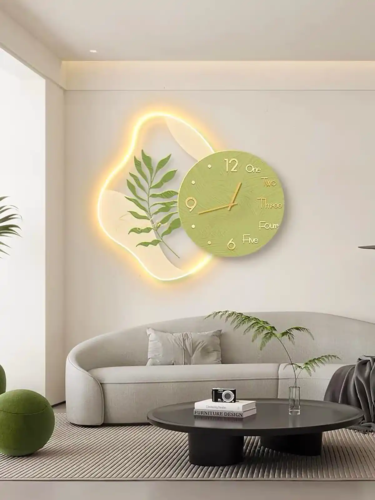 ساعت دیواری مینیمال فانتزی