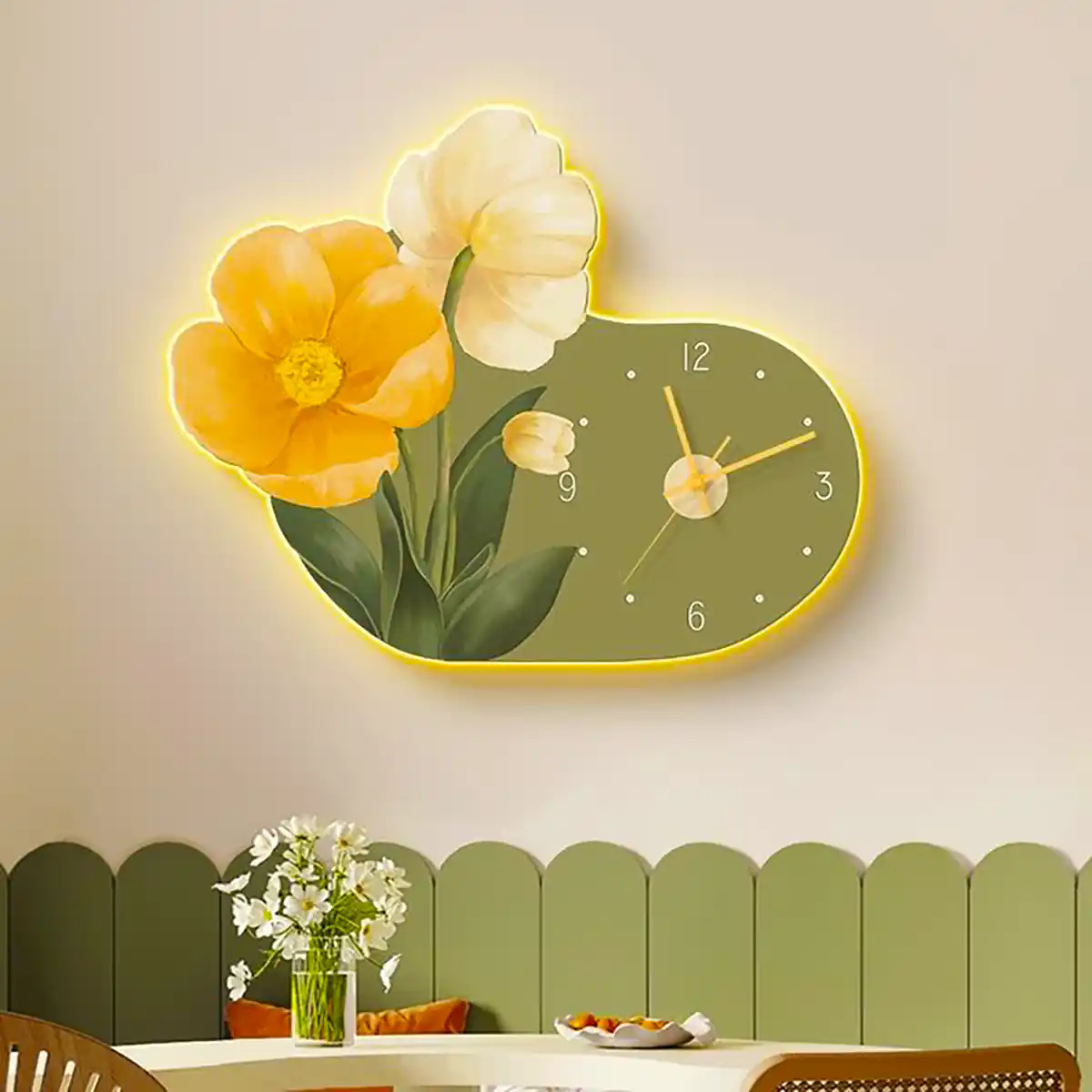 ساعت دیواری مینیمال فانتزی