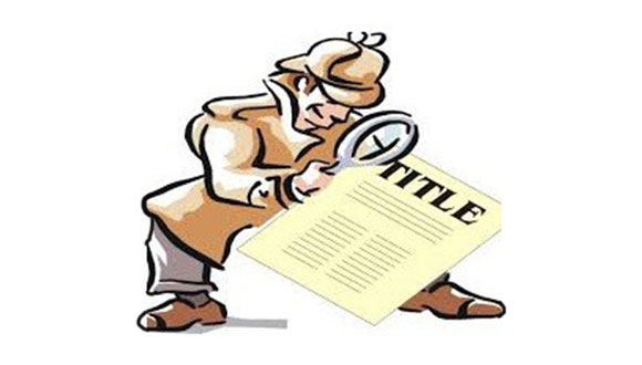 طریقه انتخاب عنوان مقاله