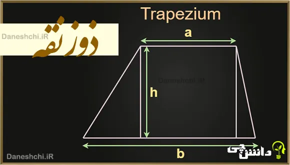 تحقیق در مورد ذوزنقه، ویژگی و انواع آن