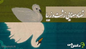 انشا تضاد معنایی زشت و زیبا