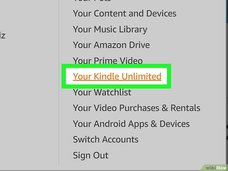Your Kindle Unlimited