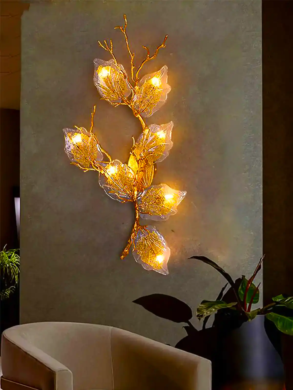 آباژور دیواری فانتزی