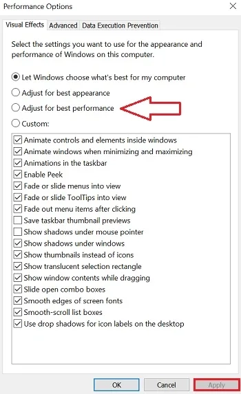 حل مشکل دیر لود شدن برنامه ها در ویندوز 10/11 با غیرفعال کردن افکت های گرافیکی