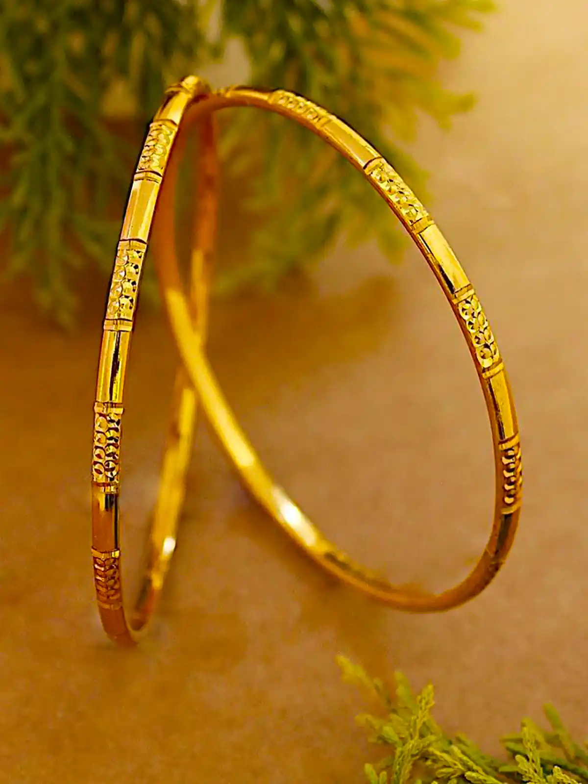 النگو رنگ ثابت طلائی