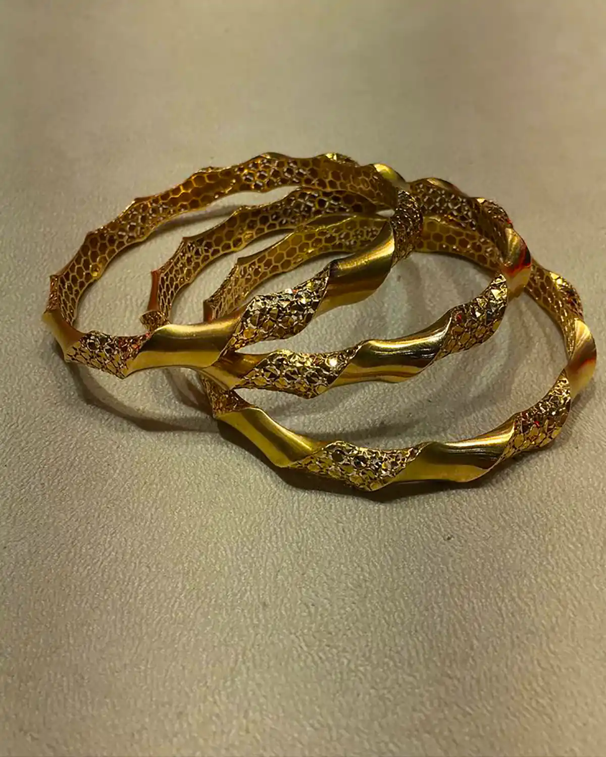 النگو رنگ ثابت طلائی