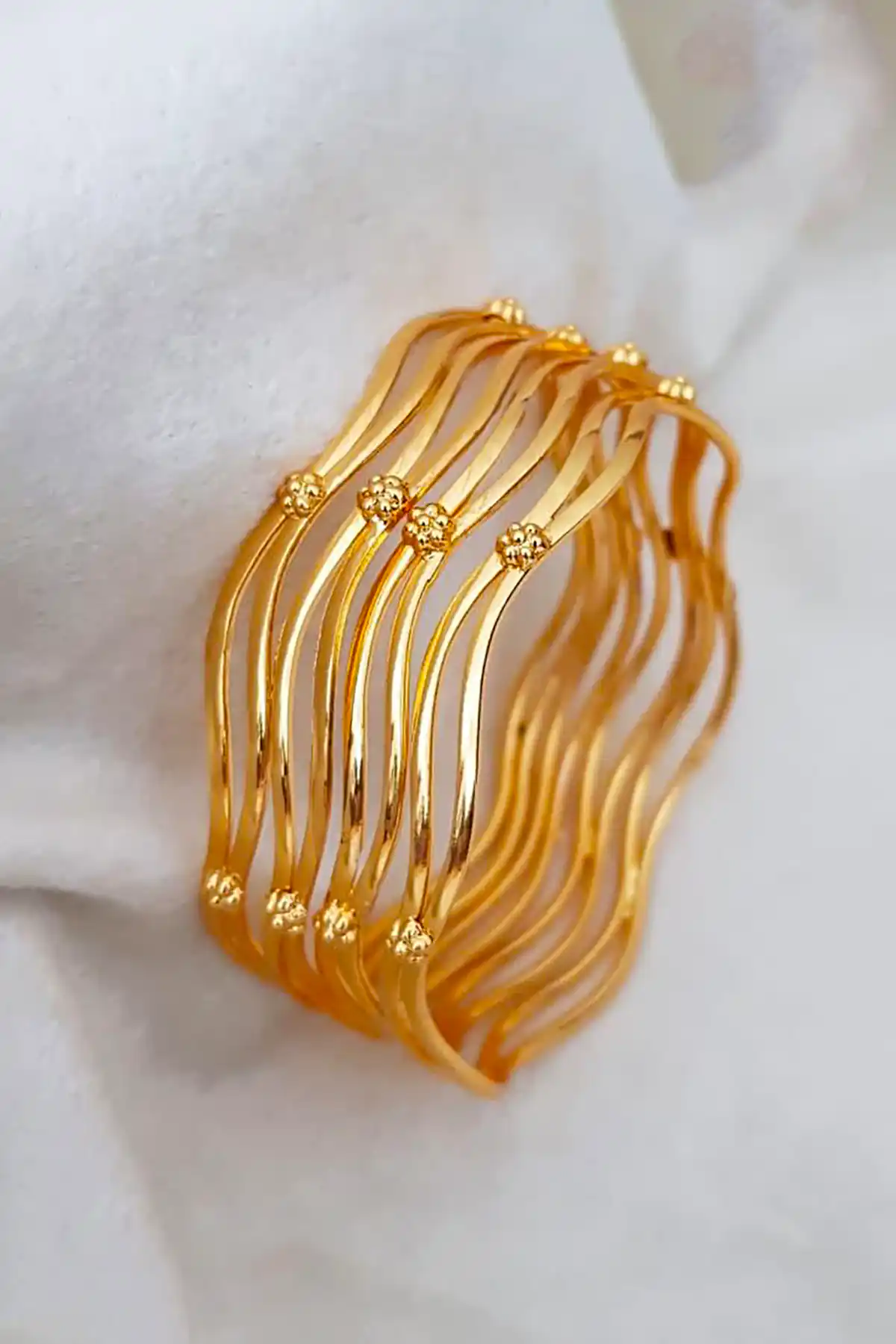 النگو رنگ ثابت طلائی