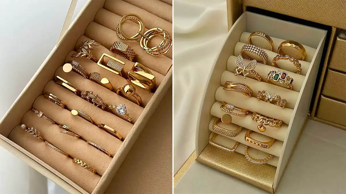 انگشتر مینیمال کیوت دخترانه