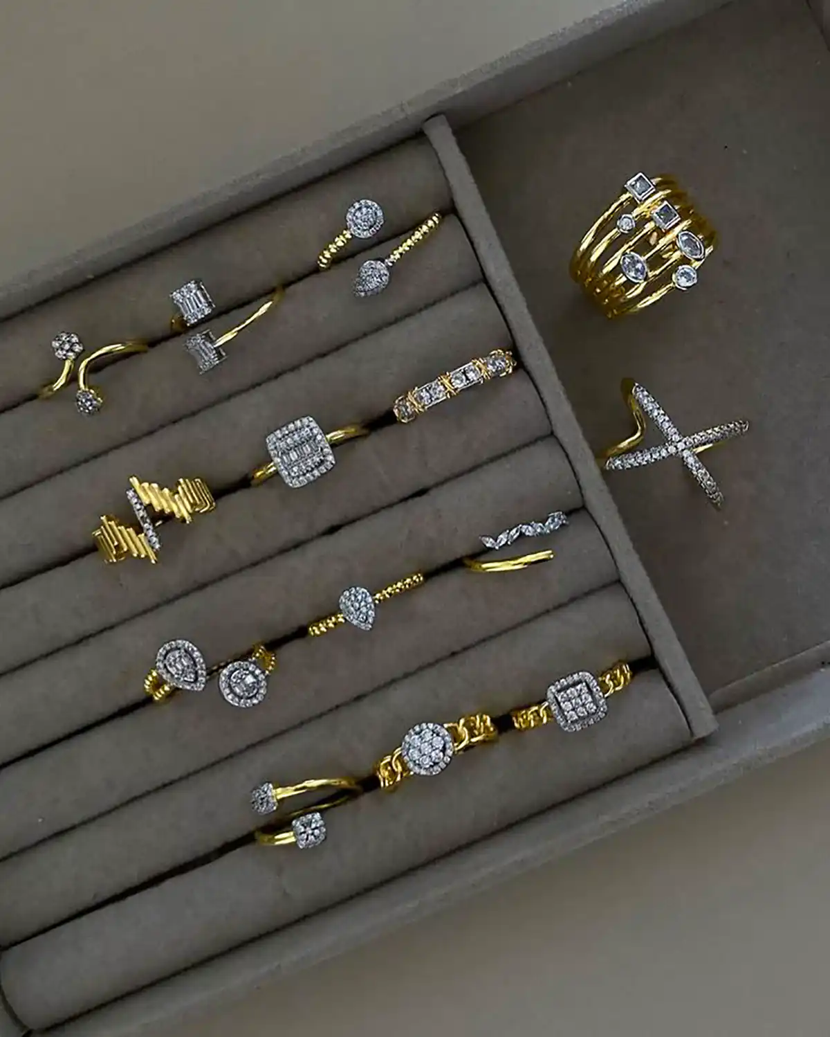 انگشتر مینیمال کیوت دخترانه