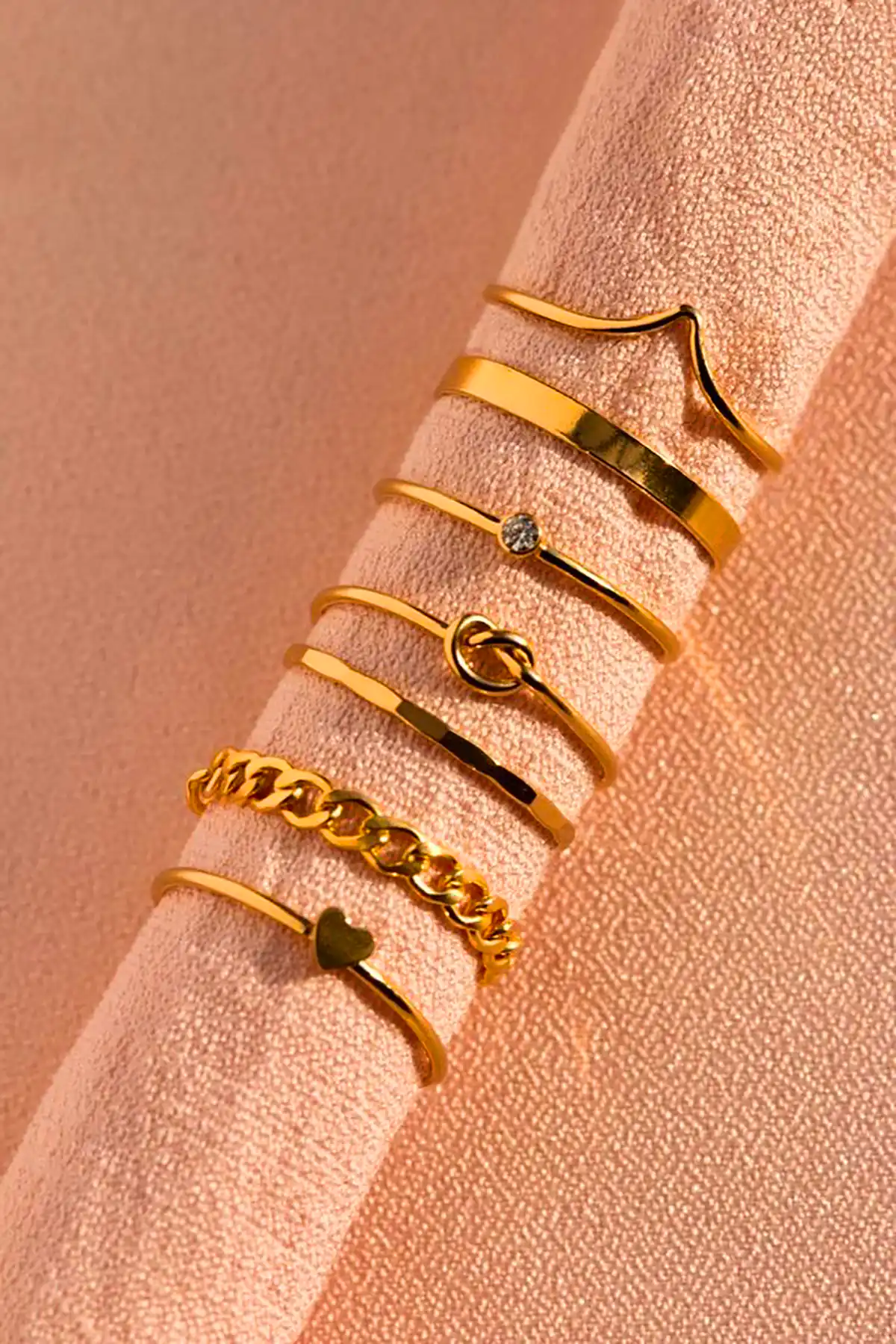 انگشتر مینیمال کیوت دخترانه