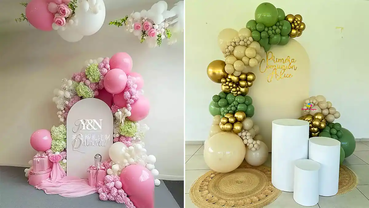 بادکنک آرایی شیک و خاص