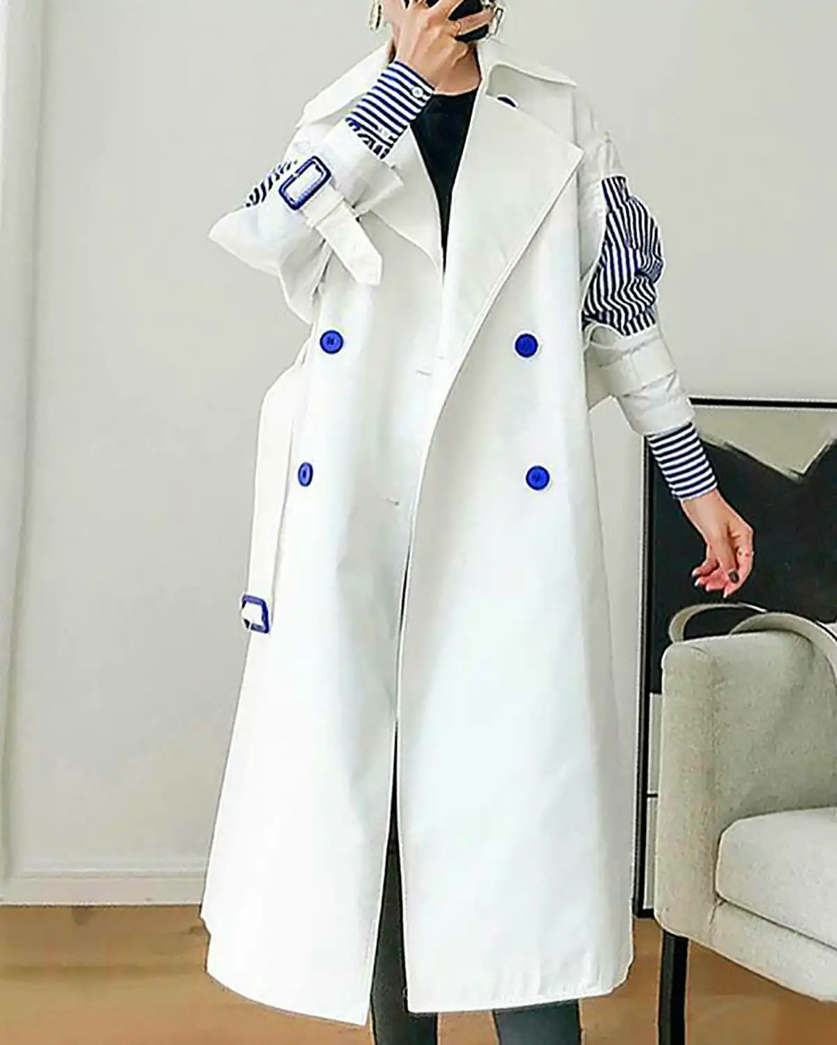 بارونی بلند آستر دار