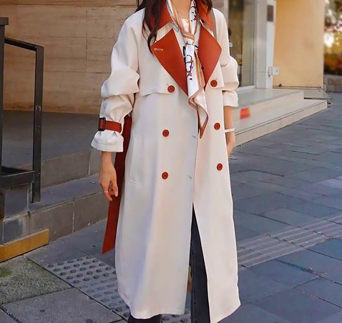 بارونی بلند آستر دار