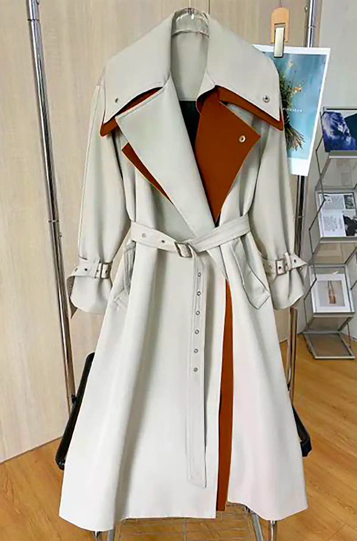 بارونی بلند آستر دار