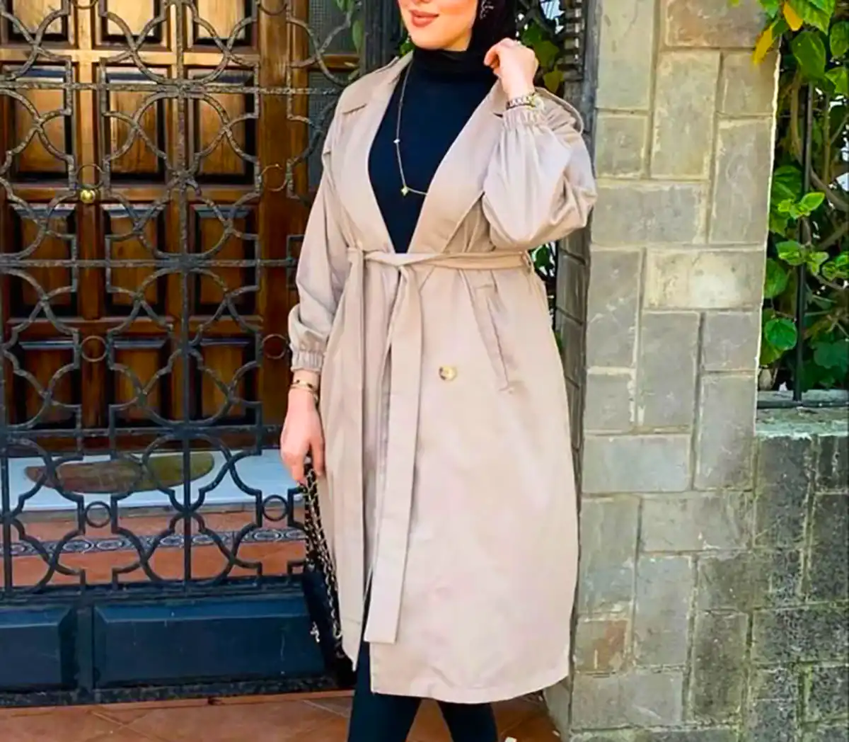 بارونی بلند آستر دار